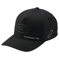 100% Shadow X-Fit Cap Black