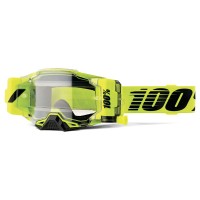 100% Armega Goggle Forecast Nuclear Citrus + Clear Lens