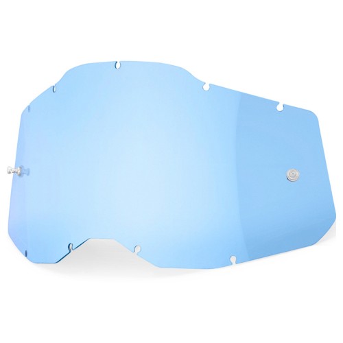 100% Racecraft 2, Accuri 2 & Strata 2 Lens Blue