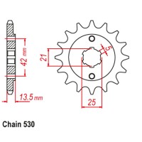 Supersprox Front Sprocket 10-725-15 (530)