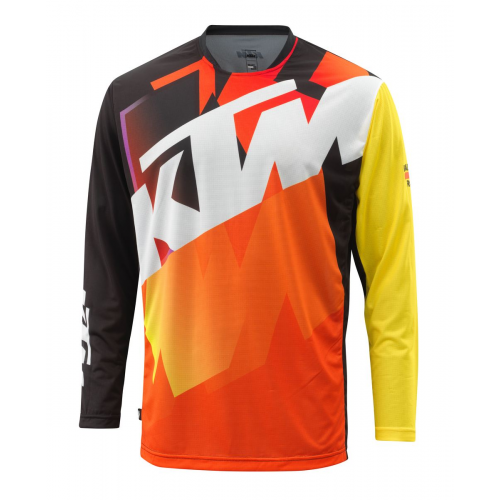 KTM Pounce Shirt Mens Black/Yellow