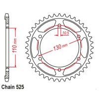 Supersprox Stealth Rear Sprocket Blue 11S-876-xxBU (525)