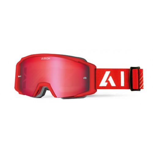 Airoh Blast XR1 Goggle Red Matt + Red Mirrored Lens