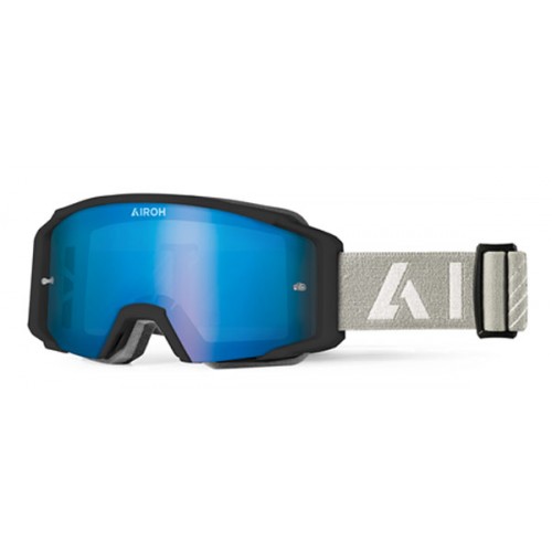 Airoh Blast XR1 Goggle Black Matt + Blue Mirrored Lens