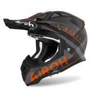 Airoh Aviator Ace Helmet Amaze Orange Matt