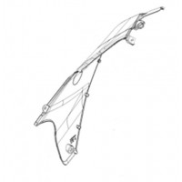 GASGAS Fuel Tank Fairing Right