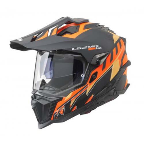 KTM Explorer Helmet Black/Orange/Brown