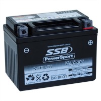 SSB 12V V-Spec High Performance AGM Battery - VTX4L-BS