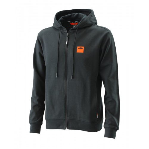 KTM Pure Zip Hoodie Black