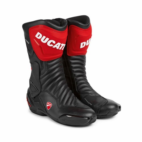 Ducati Speed Evo WP V2 Sport Touring Boots Black/Red/White