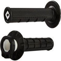 ODI MX Half Waffle Lock On Grip Black - 2T / 4T