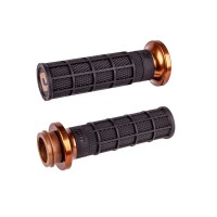 ODI Road V-Twin Full Waffle Lock On Grip Hart Luck Blk/Brn HD 84+ Cable
