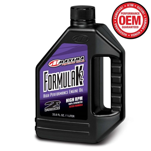 Maxima Formula K2 Premix 2T 100% Synthetic Racing 1L
