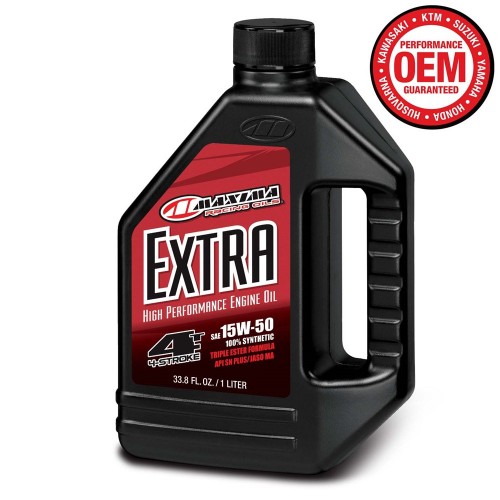 Maxima Extra 4T 15W50 100% Synthetic 1L