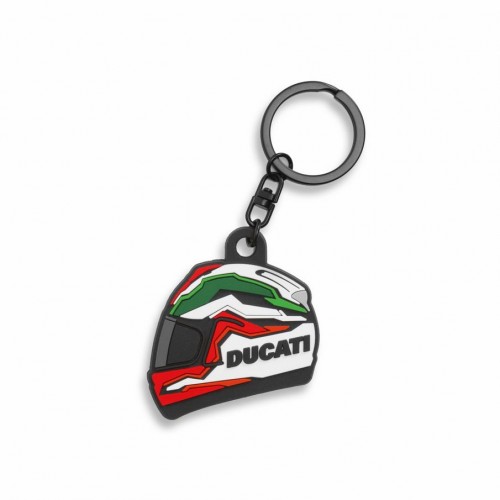 Ducati Flag Rubber Key Ring