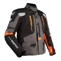 Berik Explorer-Adv Textile Jacket Black/Grey/Orange