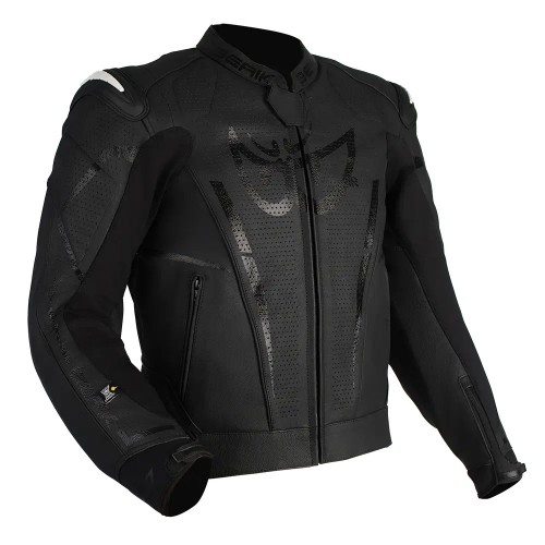 Berik Monza Leather Jacket Black