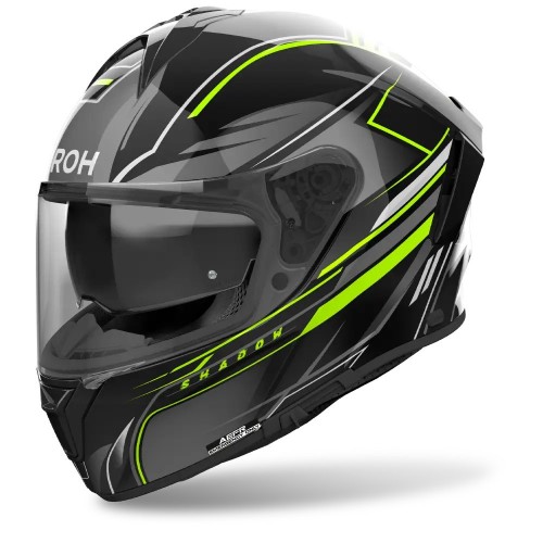 Airoh Spark 2 Helmet Shadow Yellow Gloss