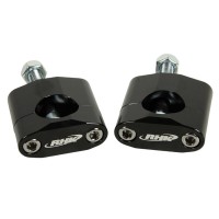 RHK Universal 1 1/8 Rubber M10 Bolt 35mm Black (RHKBMK-09) Handlebar Mount