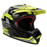 RXT Sector Rage Gloss Black/Fluro Helmet