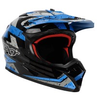 RXT Sector Rage Gloss Black/Blue Helmet