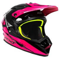 RXT Sector Wrath Gloss Black/Magenta Helmet