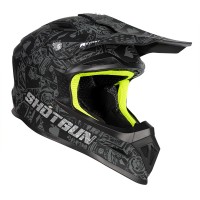 RXT SG1 Ultra+ All-in Matt Black/Grey Helmet