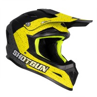 RXT SG1 Ultra+ Prism Matt Black/Grey/Yellow Helmet