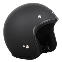 RXT Low Ride Openface Matt Black with Studs Helmet