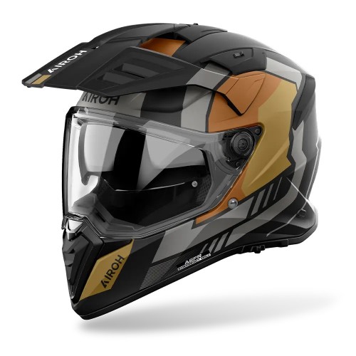 AIROH Bandit Horn Gold Matt Helmet