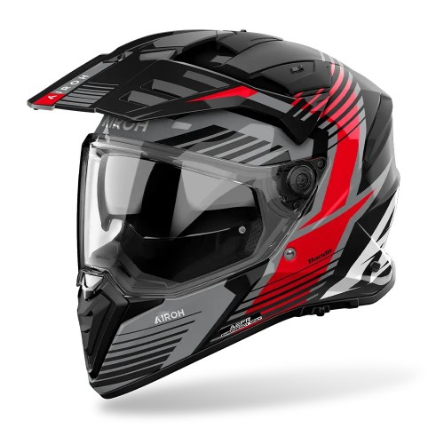 AIROH Bandit Spicy Red Gloss Helmet