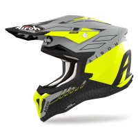 AIROH Strycker 'Skin' Yellow Matt Helmet