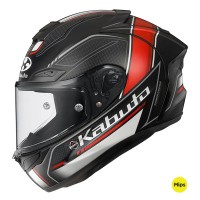 KABUTO F17 GP MIPS Forte Flat Black/ Red