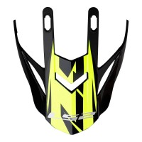 LS2 MX437 Fast Evo Peak - Roar Black/Hi-viz Yellow