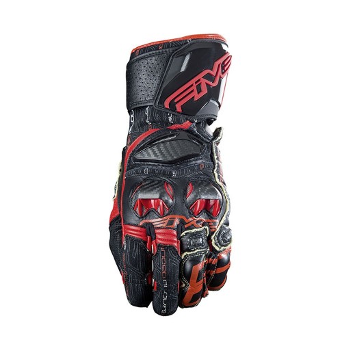 Five RFX Race Black/Red Gloves