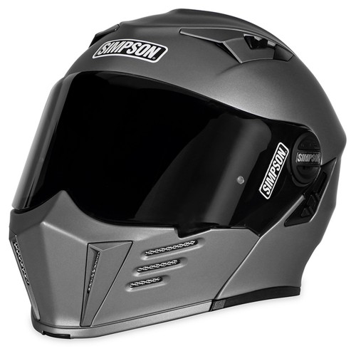 Simpson Darksome Helmet Flat Alloy