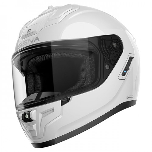 Sena Phantom ANC Smart Helmet White Gloss