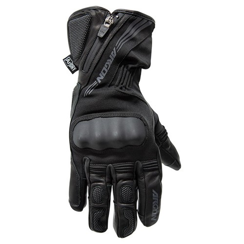 Argon Ascot Leather Gloves - Ladies - Black