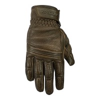 Argon Clash Leather Gloves - Coffee