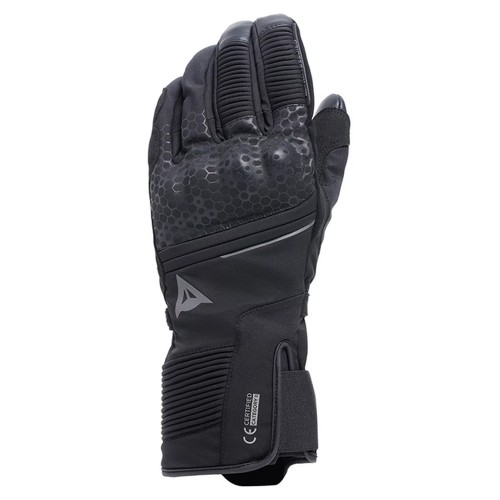 Dainese Tempest 2 D-dry Thermal Gloves - Long Cuff - Black