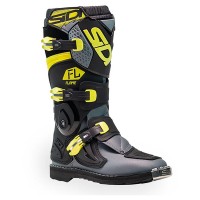 SIDI Flame Boots - Youth - Black/Lime/Grey