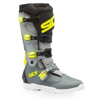 SIDI X-Power SC Boots - Grey/Fluoro Yellow