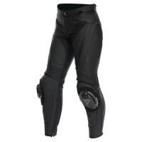 Dainese Delta 4 Leather Pants - Ladies - Black/Black