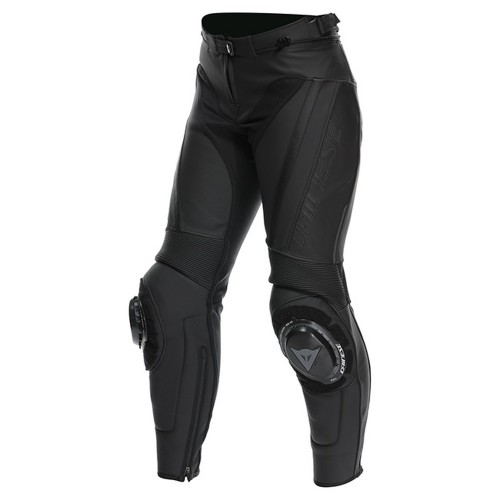 Dainese Delta 4 Leather Pants - Ladies - Black/Black