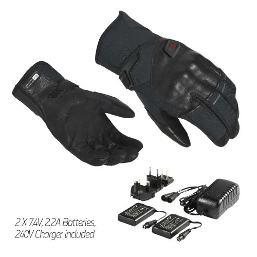 Macna Era RTX Gloves - Battery/Kit/Black