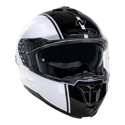 Nitro F920 DVS Turismo Gloss White/Black Modular Helmet