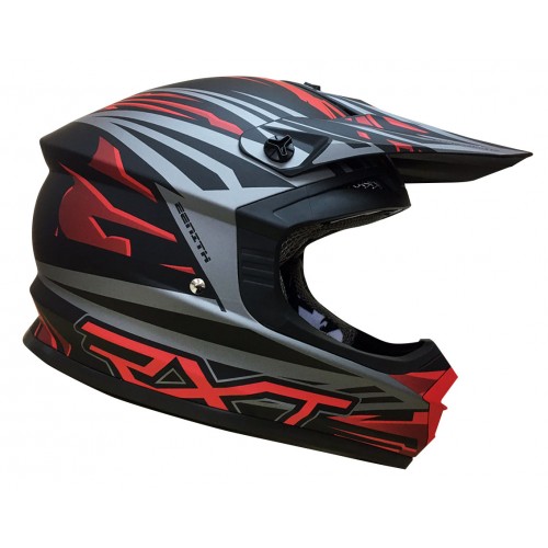 RXT Zenith III Helmet Matt Black/Red