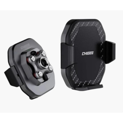 Chigee CG-2 Phone Holder | With Wireless Charging (Standard Version 22-32mm Clamps)