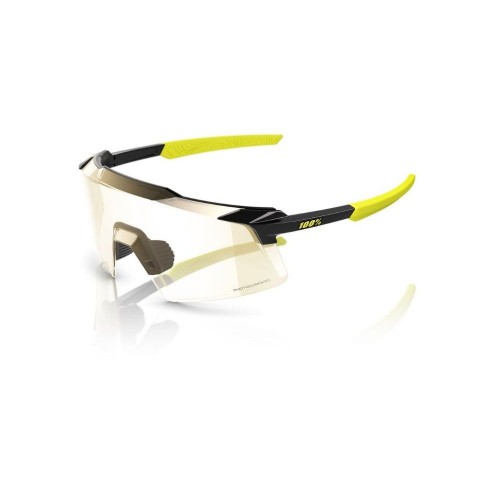 100% Aerocraft Gloss Metallic Black Photochromic Lens