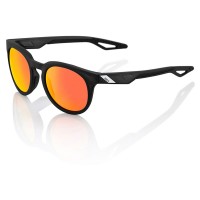100% Campo Polished Crystal Black Sun Glasses